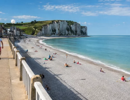 Plage de Veulettes-sur-Mer : accès, baignade, promenade et conseils